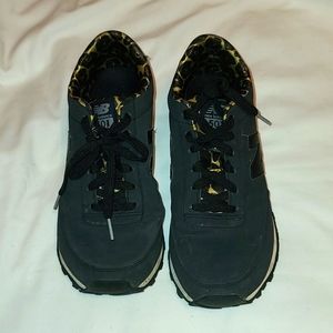 Ladies New Balance 501 black sneakers